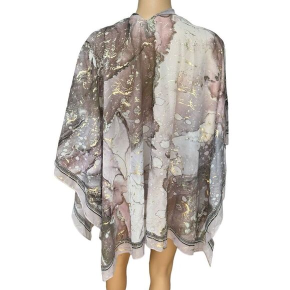 Steve Madden Swimsuit Cover Up Beach Tunic Women’s One Size Multicolor NWOT - Picture 3 of 5